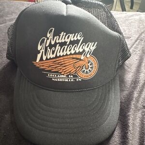 American Age Black and Brown Trucker Hat
